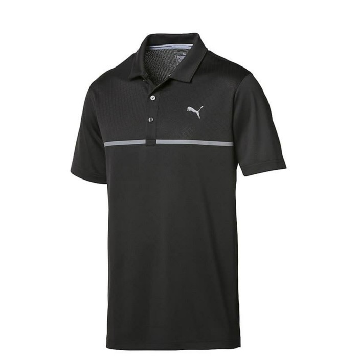 Laris PUMA Golf Nardo Grey Polo - Black