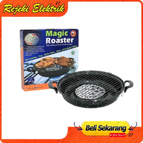 MASPION Magic Roaster 34cm / Alat Panggang Serbaguna / Pemanggang Maspion