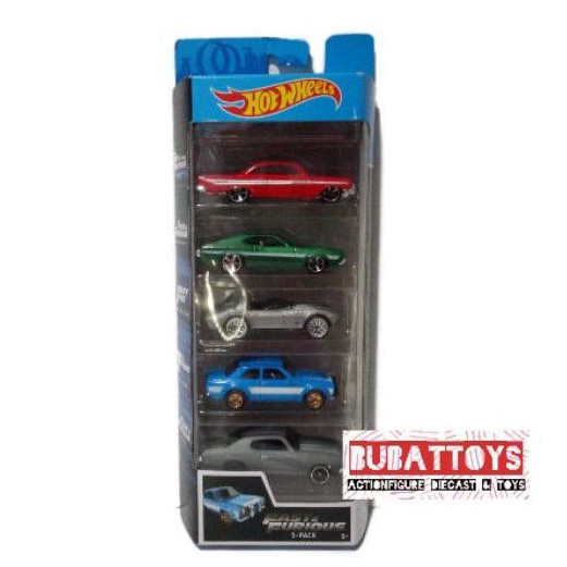 MATTEL HOTWHEELS FAST & FURIOUS BOX SET ORIGINAL