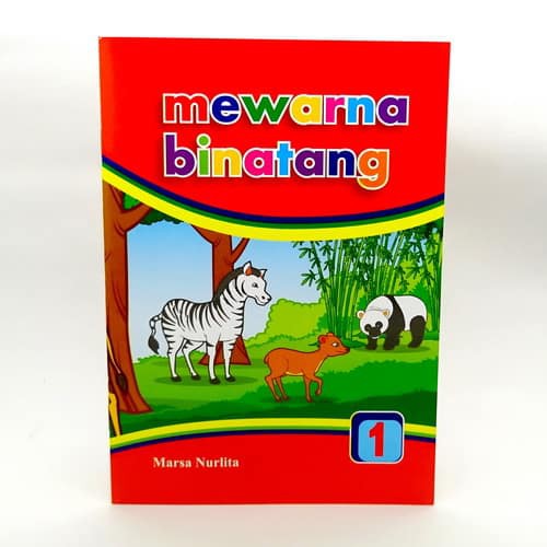 Grosir Buku Mewarna Gambar Binatang