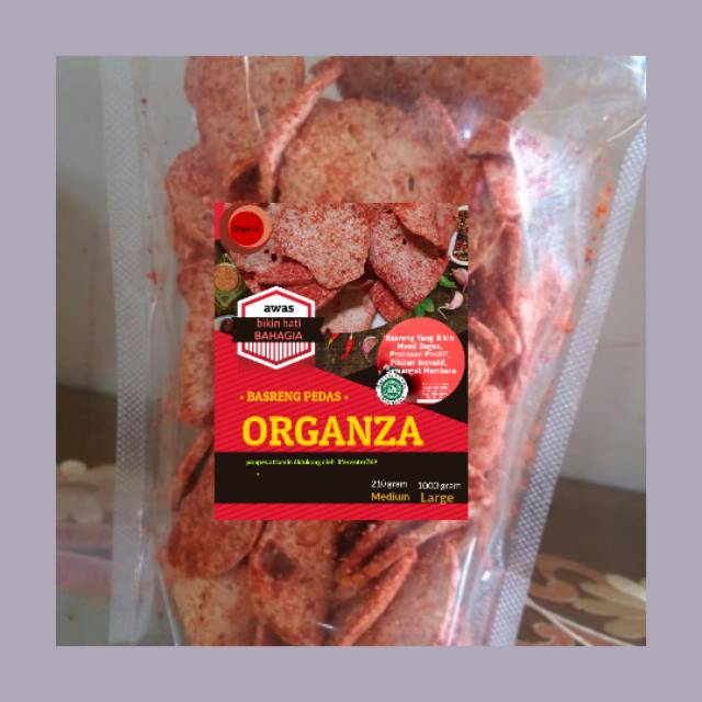 

Basreng bandung pedas baso goreng kering