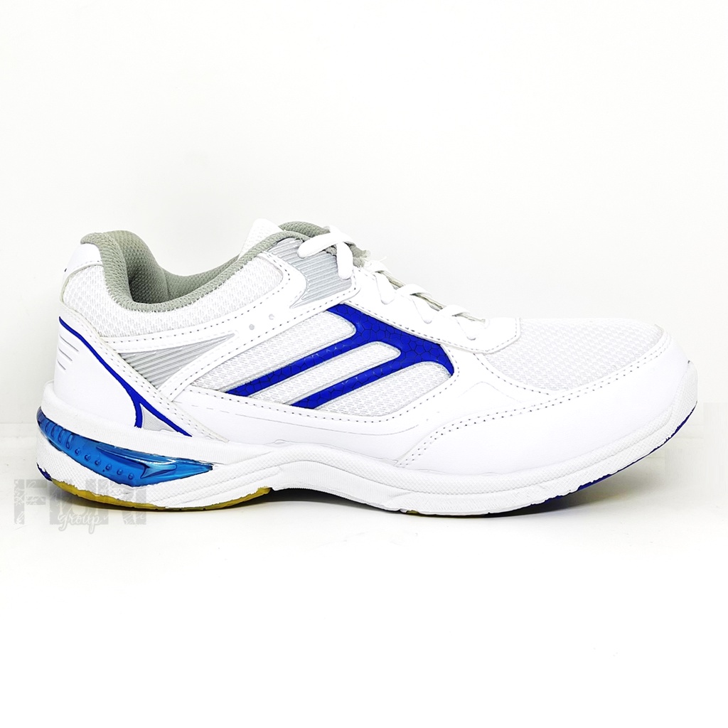 FIURI – Pro ATT Original - WP 5500 PUTIH BIRU 39-43 - Sepatu Kets Pria - Sepatu Sneakers Pria - Sepatu Olahraga Sport  Pria - Sepatu Badminton tekstil - Sepatu Jogging Lari Running Fitness Gym Pria - Sepatu Laki-Laki Cowok - Sepatu Sekolah Bertali