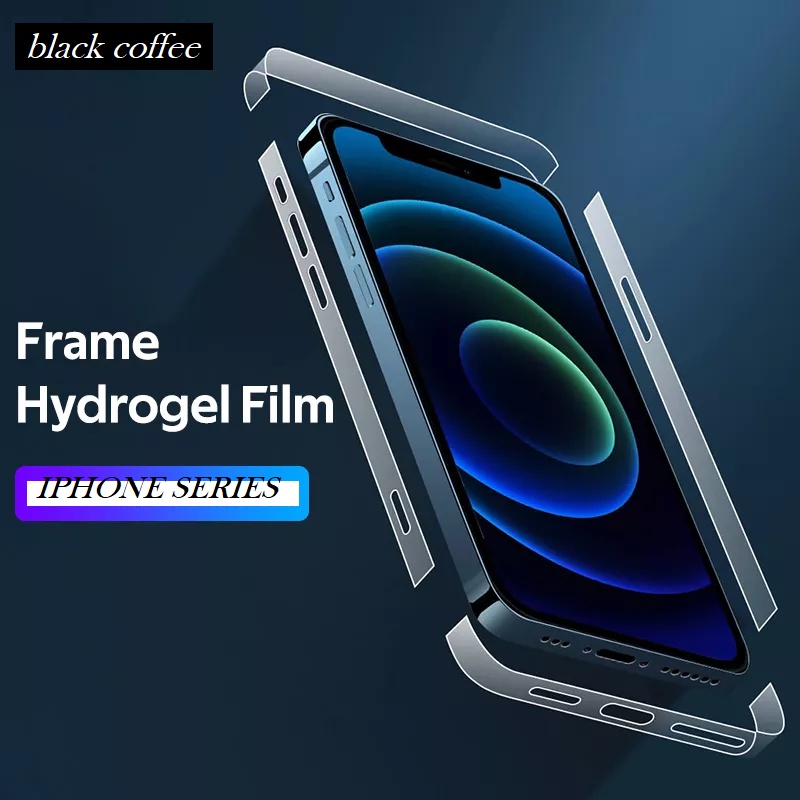 PWY HYDROGEL anti gores FRAME / anti gores TEPI IPHONE 13 PRO MAX / 13 PRO / 13 MINI / 13 / IPHONE 12 PRO MAX / 12 PRO / 12 MINI / 12