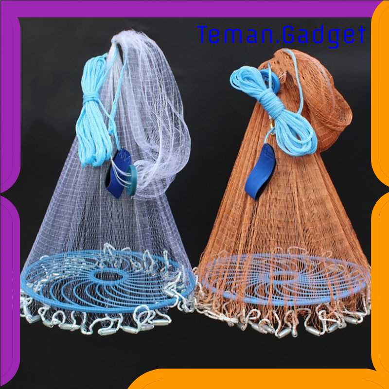 TG - HFD Finefish Jaring Pancing Ikan Lempar Fishing Throw Net Cage - SE4