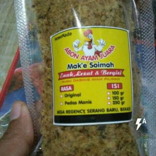 

Abon ayam JUARA