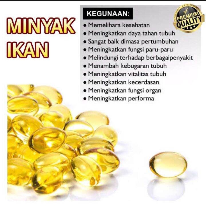 Minyak Ikan Vitamin Kucing &amp; Anjing kemasan 10butir