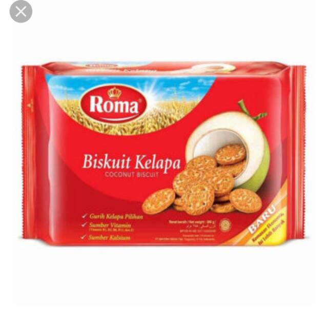 

Biskuit roma kelapa