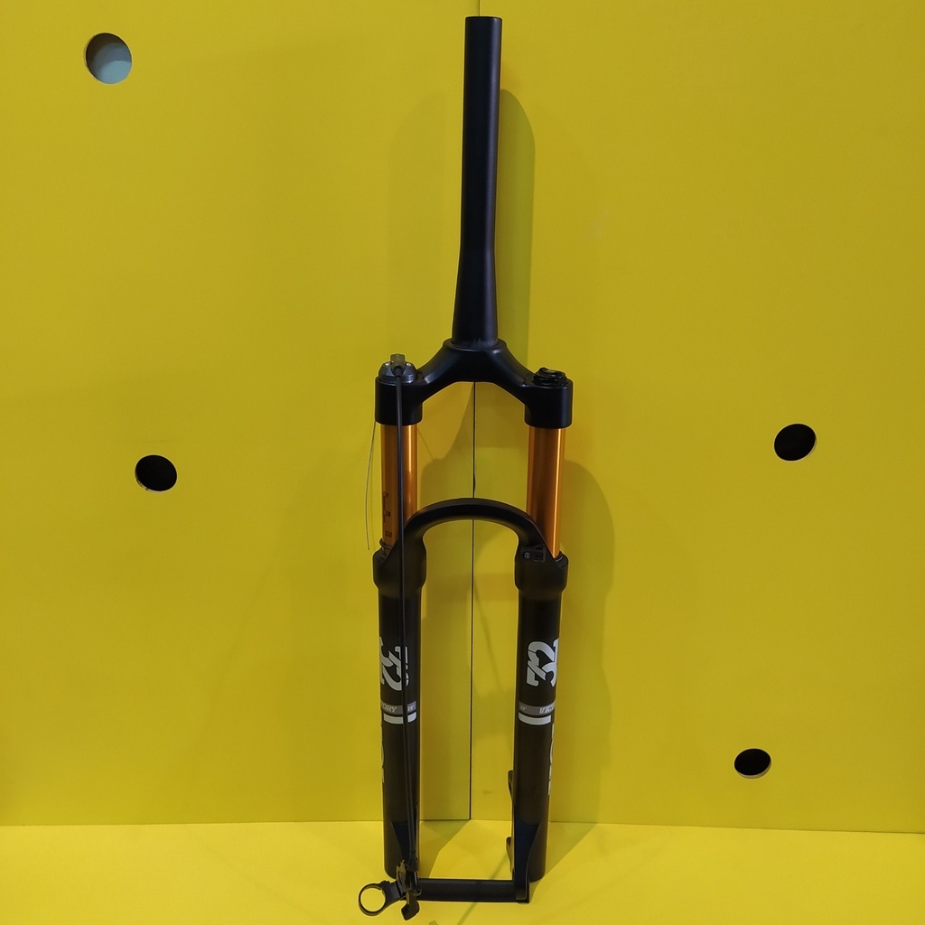 Fork Sepeda MTB Victory OL 29 Travel 120 Air Remote Black Gold