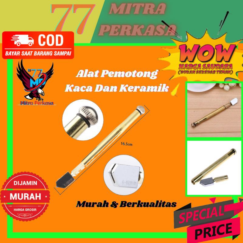 Alat Potong Pemotong Memotong Kaca Aquarium Dan Keramik Original Tebal Manual Murah Glass Cutter