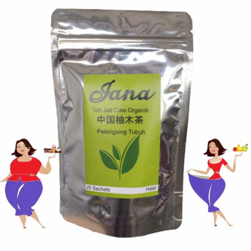 

pelangsing !!! teh jana herbal isi 25 premium