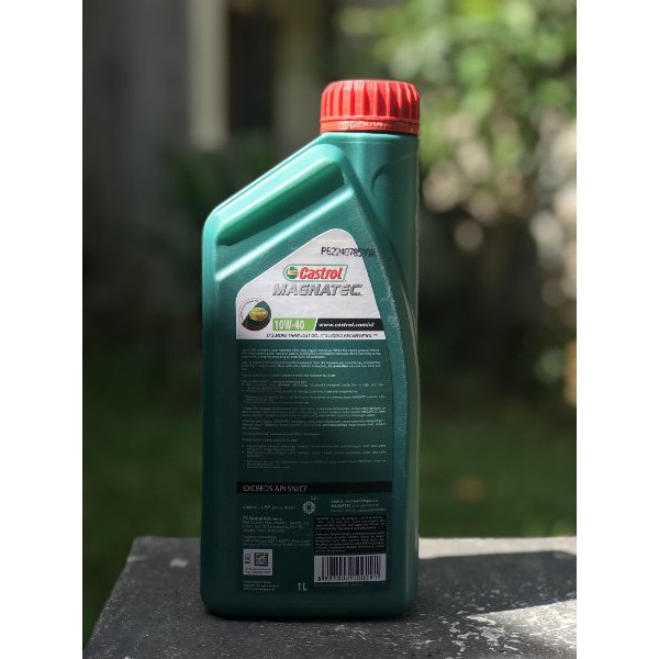oli castrol magnatec sae 10w-40 galon 1 liter