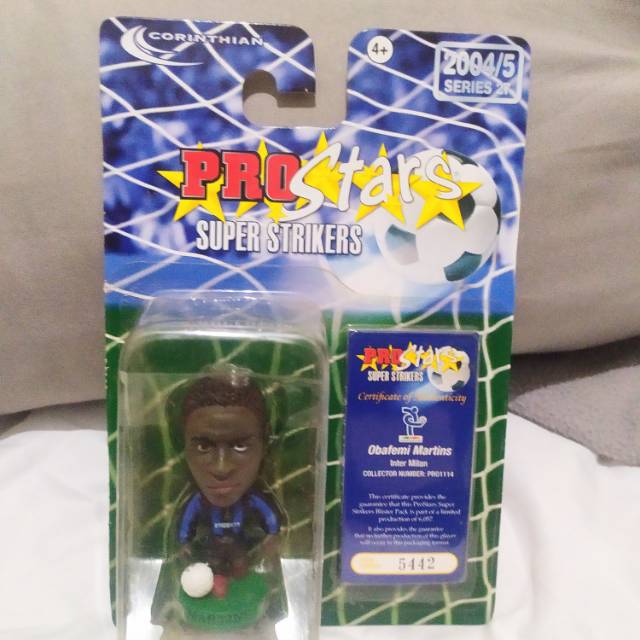 Obafemi Martins - Inter Milan Intermilan FC - Prostar Prostars Corinthian Figure