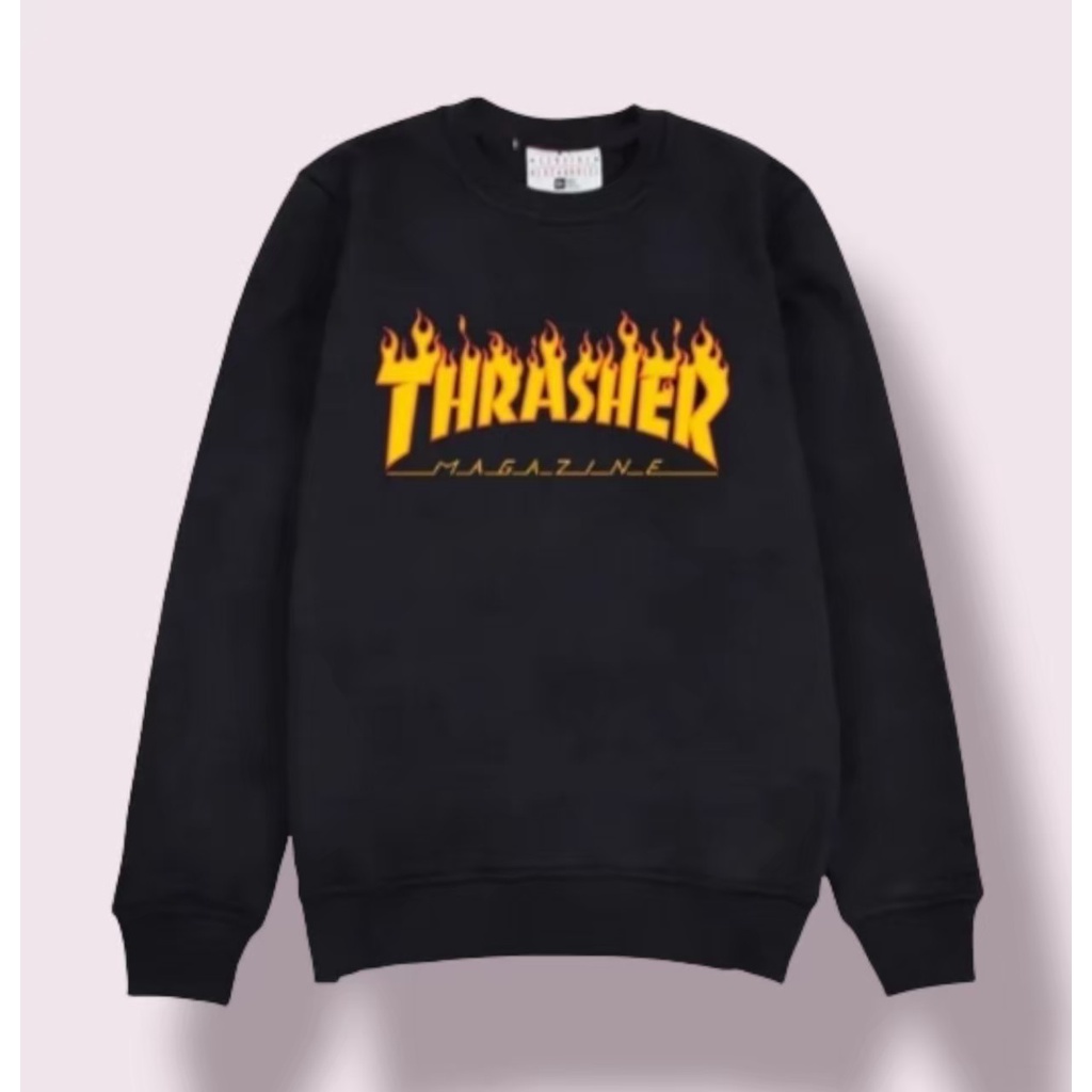 Sweatshirt Crewneck Sweater Thrasher Premium Quality