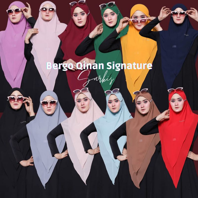 Qinan bergo by Sarkis Hijab