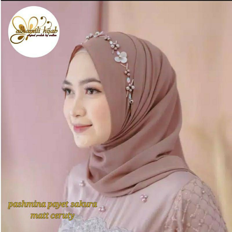 Pashmina Payet Diamond-Pashmina payet ceruty - Pashmina Pesta - Jilbab Pashmina Payet Premium Murah