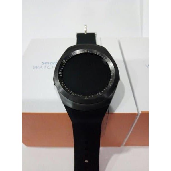 Smart Watch DZ11 / JAM PINTAR Smartwatch Y1 SIM MEMORY FULLBLACK