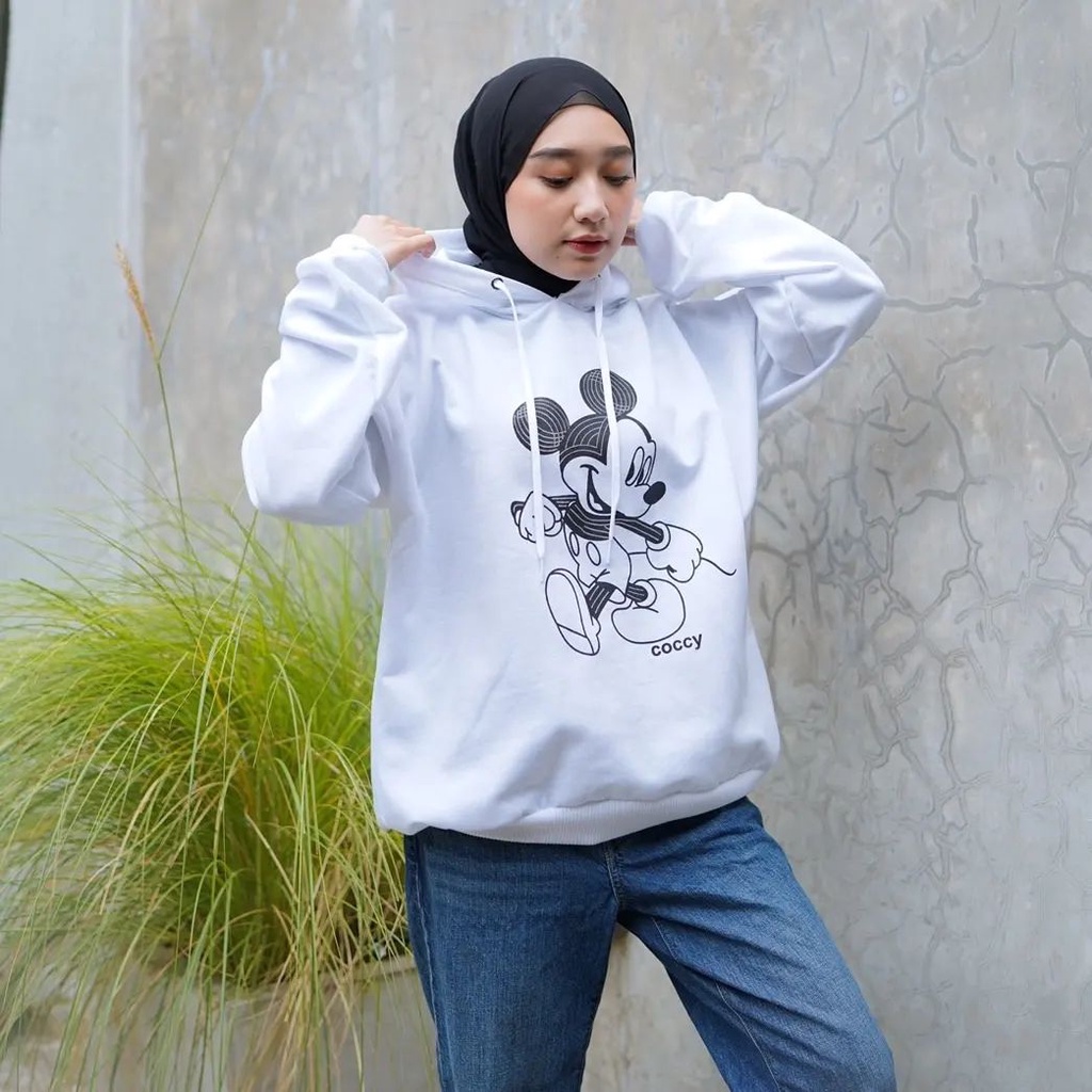 Hoodie Sweater MICKEY COCCY jaket wanita