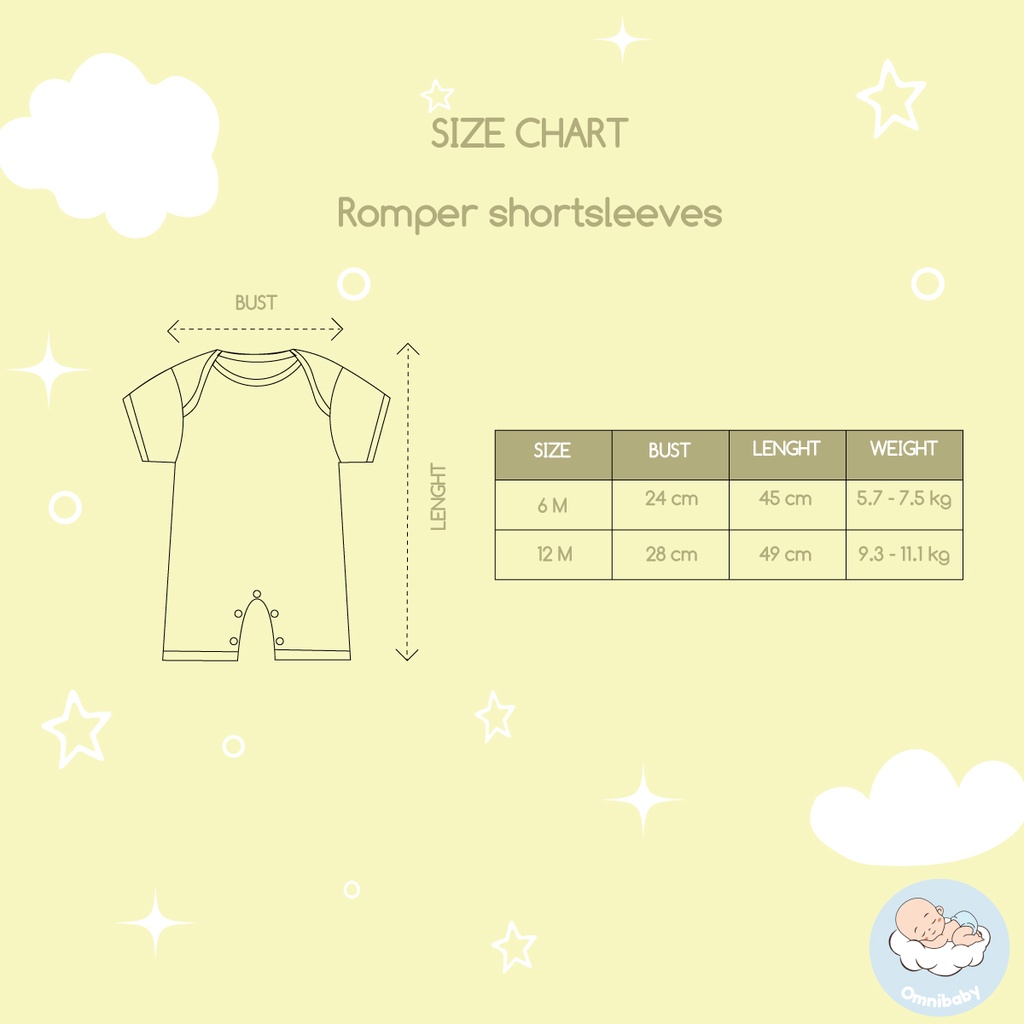 Romper Fashion Baby Cotton Mills SNI