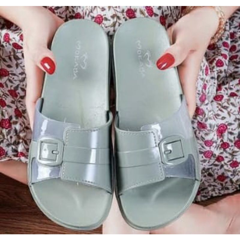 Home-WIDIA Sandal Jelly Wanita Satu Ban Mika ST2202