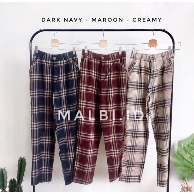Flanel Vintage Pants