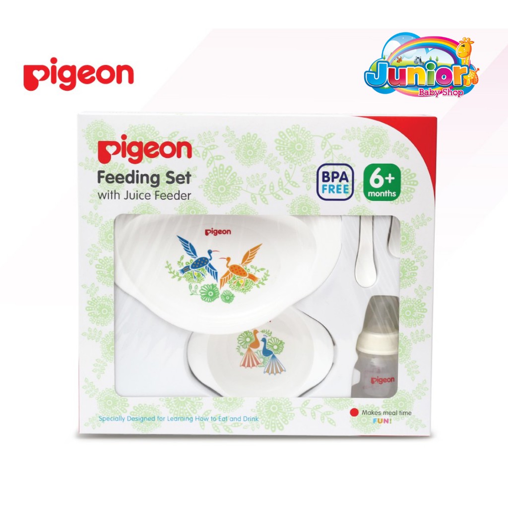 Pigeon Feeding Set With Juice Feeder