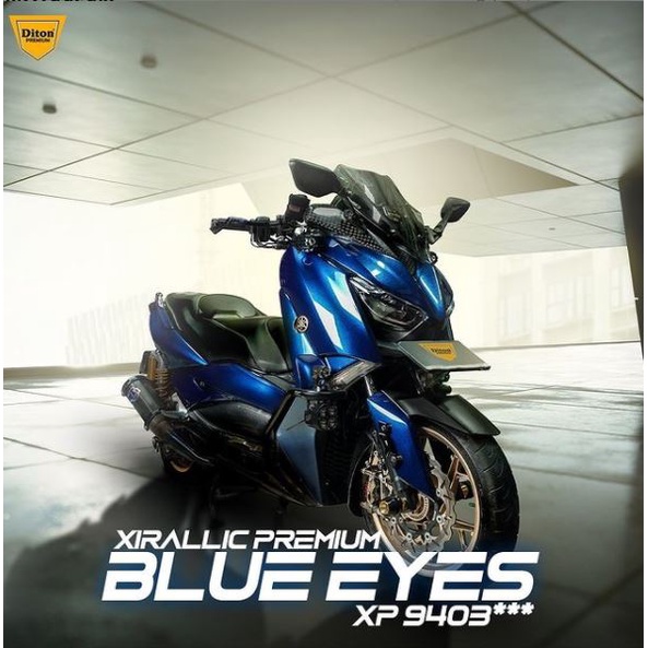 Pilox Diton Premium Xirallic Blue Eyes XP9403 XP 9403 400ml Warna Biru Siralik Siralic Sepeda Motor Mobil Velg Mesin Bodi