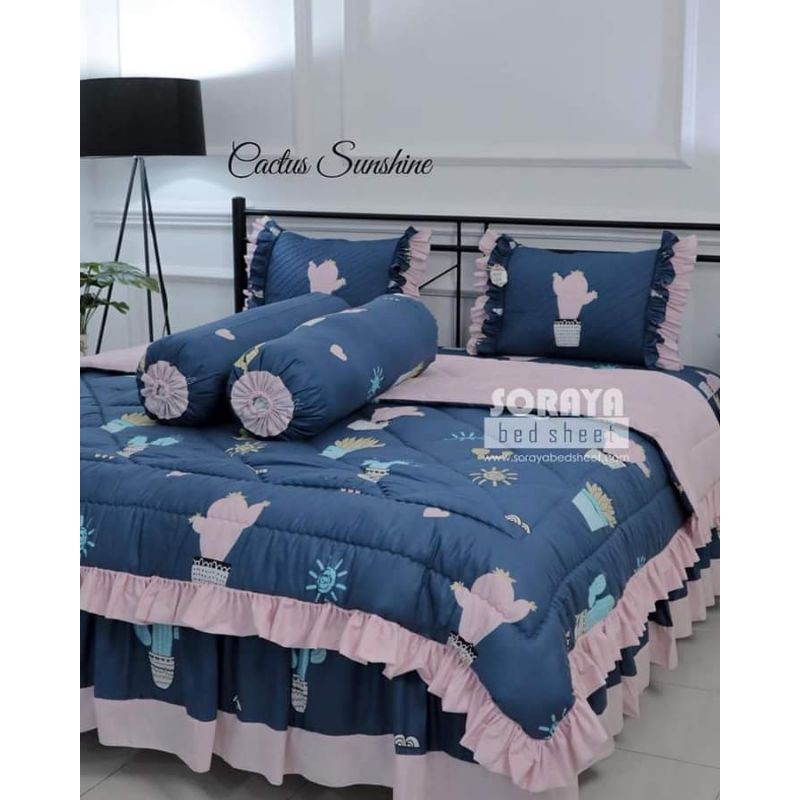 sprei set bedcover by Soraya bedsheet
