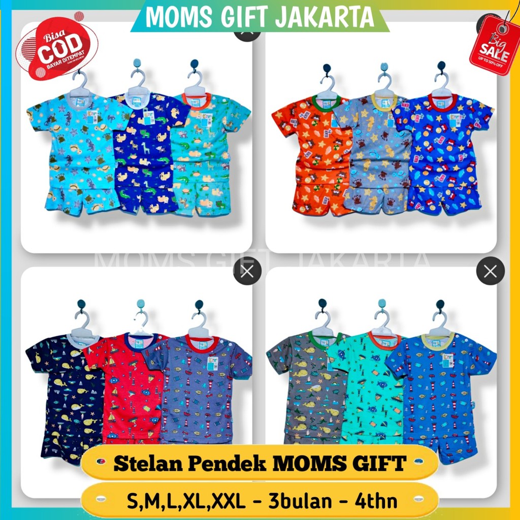 3 PCS | (SNI) VELVET LIBBY MIROR SETELAN BAJU BAYI KATUN PENDEK BY MOM'S GIFT ART 260