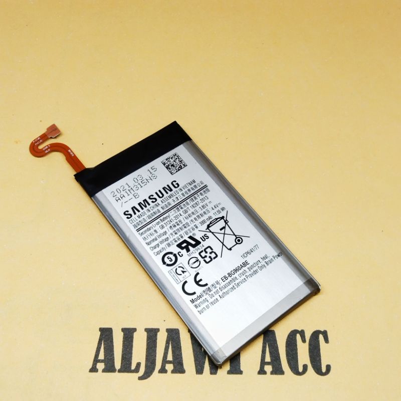 Baterai Batre Battery Samsung Galaxy S9 S9 Flat G960 G960F Original Battery Hp