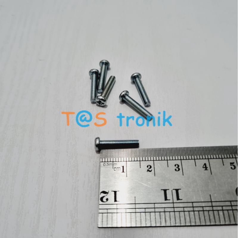 10PCS Baut M3 3x15 baut JP m3x15 baut 3 x 15