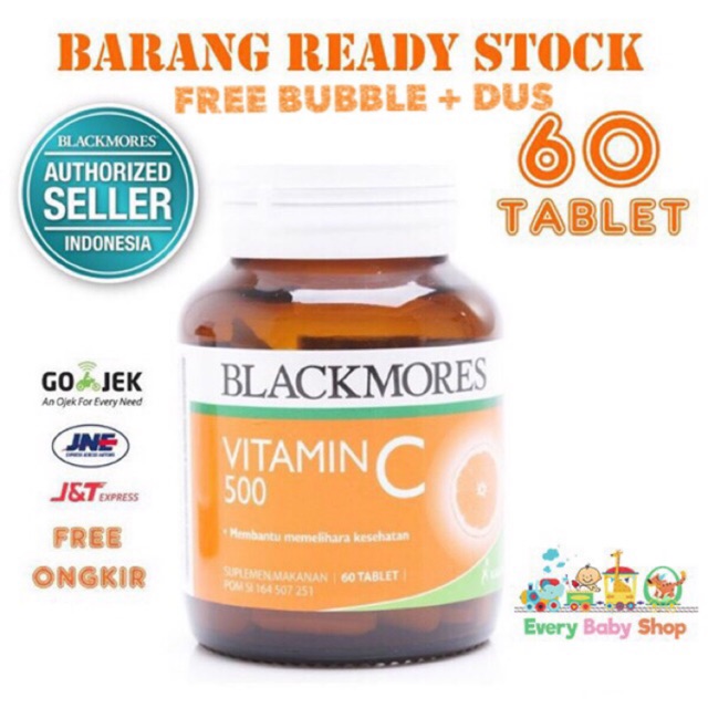 BLACKMORES Bio C 1000mg / Vitamin / Vit C 500mg BPOM KALBE - 30 / 60 / 90 Tablet - ORI ASLI !!!