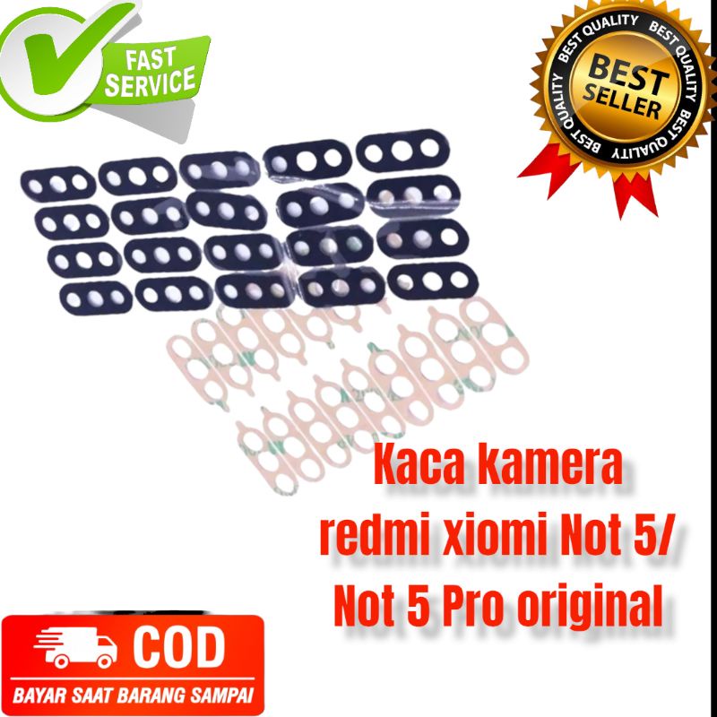 KACA KAMERA REDMI XIOMI NOT 5/NOT 5 PRO ORIGINAL