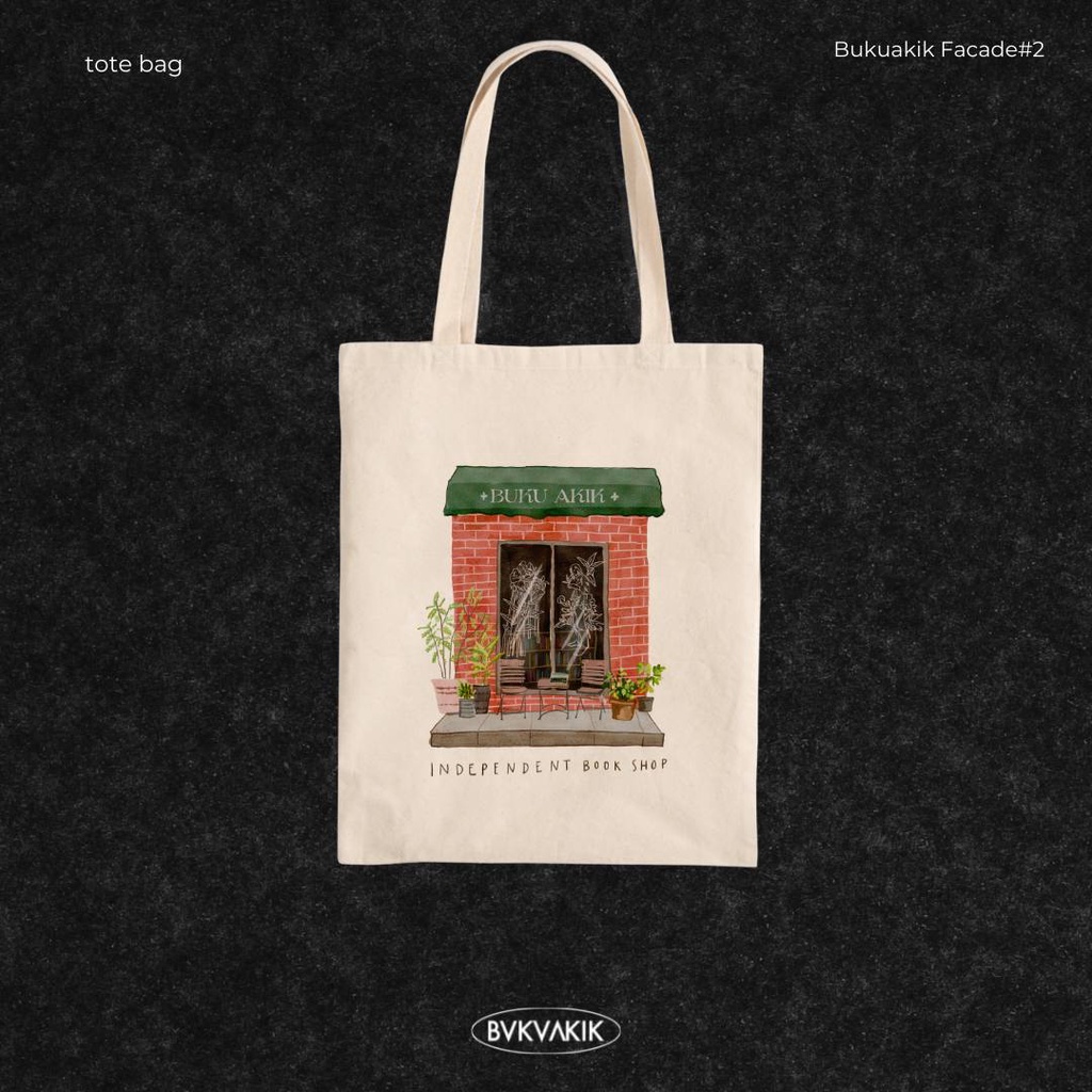 Tote Bag BukuAkik Facade #2