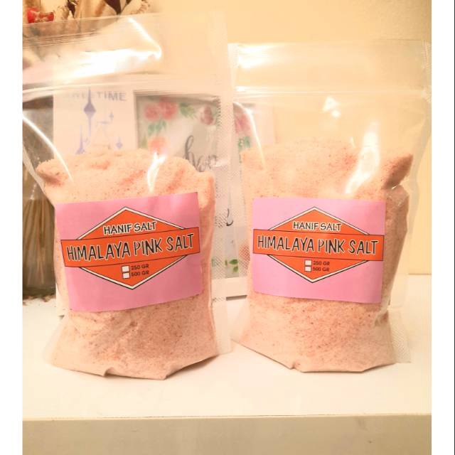 

Garam Himalaya 500gr Himalaya pink salt