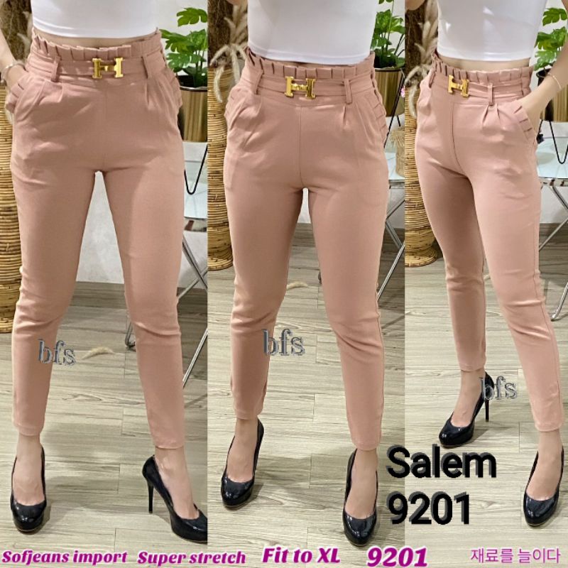 Celana Wanita Soft jeans Strecth Import 9213