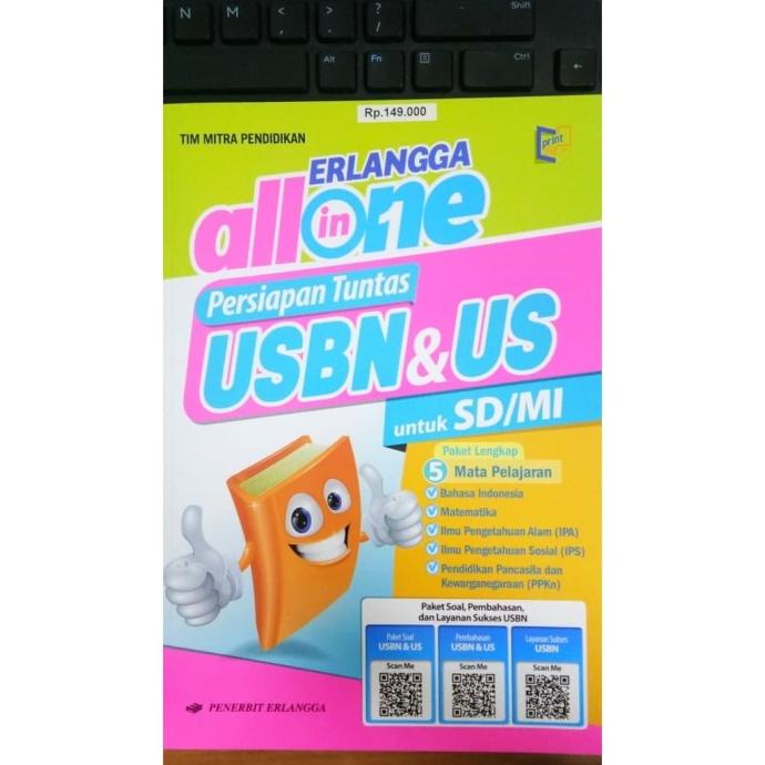 

BUKU SOAL ERLANGGA ALL IN ONE PERSIAPAN TUNTAS USBN DAN US