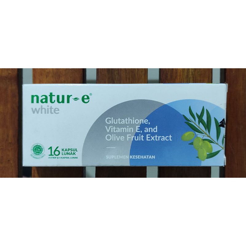 Natur E White 16 Kapsul / Vitamin E / Meningkatkan Kesehatan Kulit