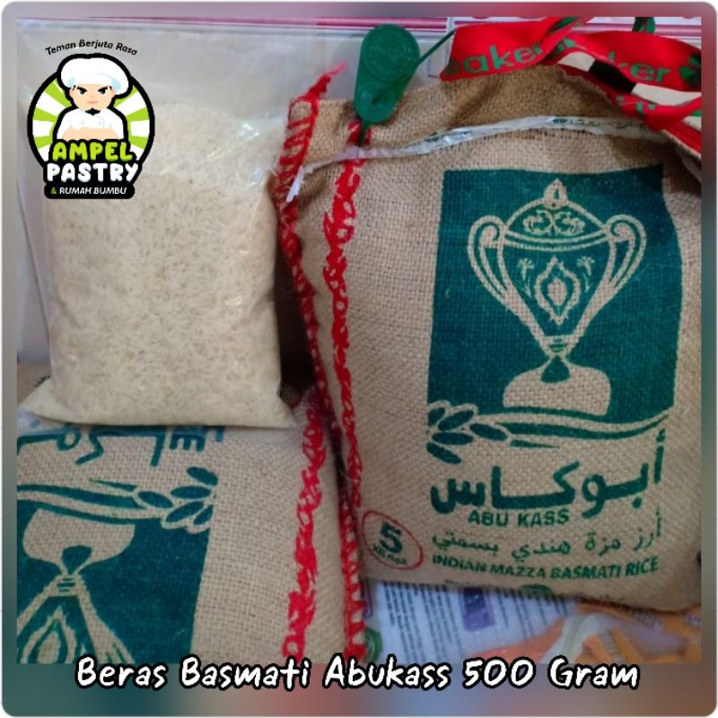 

Beras Basmati Abukass India 500 Gram