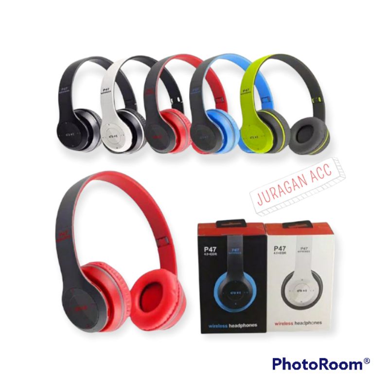 P47 HEADPHONE Bluetooth Gaming Headset Wireless Pro Bass P47 headset Bluetooth P47 Headphone Wireless Bluetooth Stereo 5.0+EDR headphone bloetooth-7