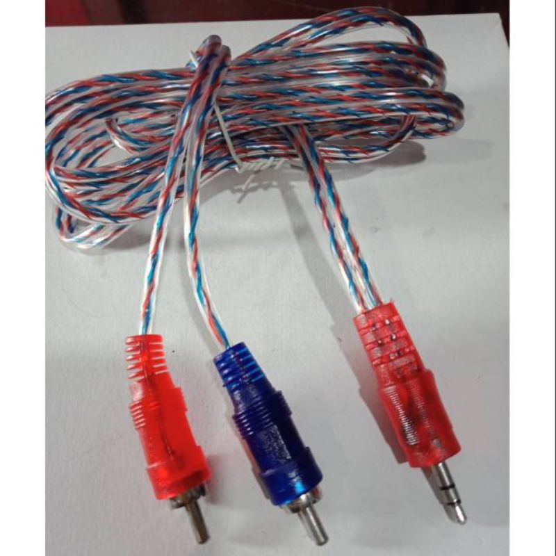 kabel jack 3,5mm ke rca. kabel jack hp ke speaker aktif