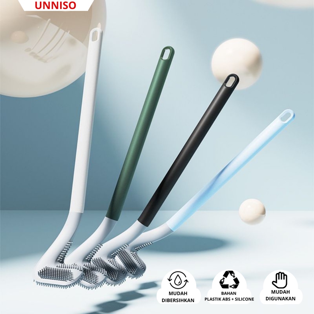 UNNISO - Sikat Kloset Silicone Model Stick Golf SK1