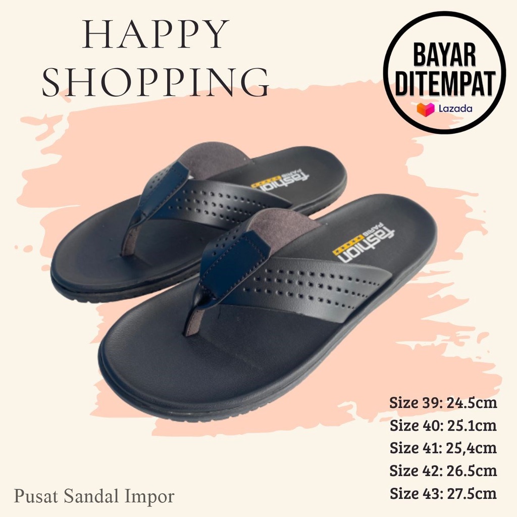 Sandal Jepit/Sandal Kulit/Sandal Slide/Sandal Pria/Sandal Carvil