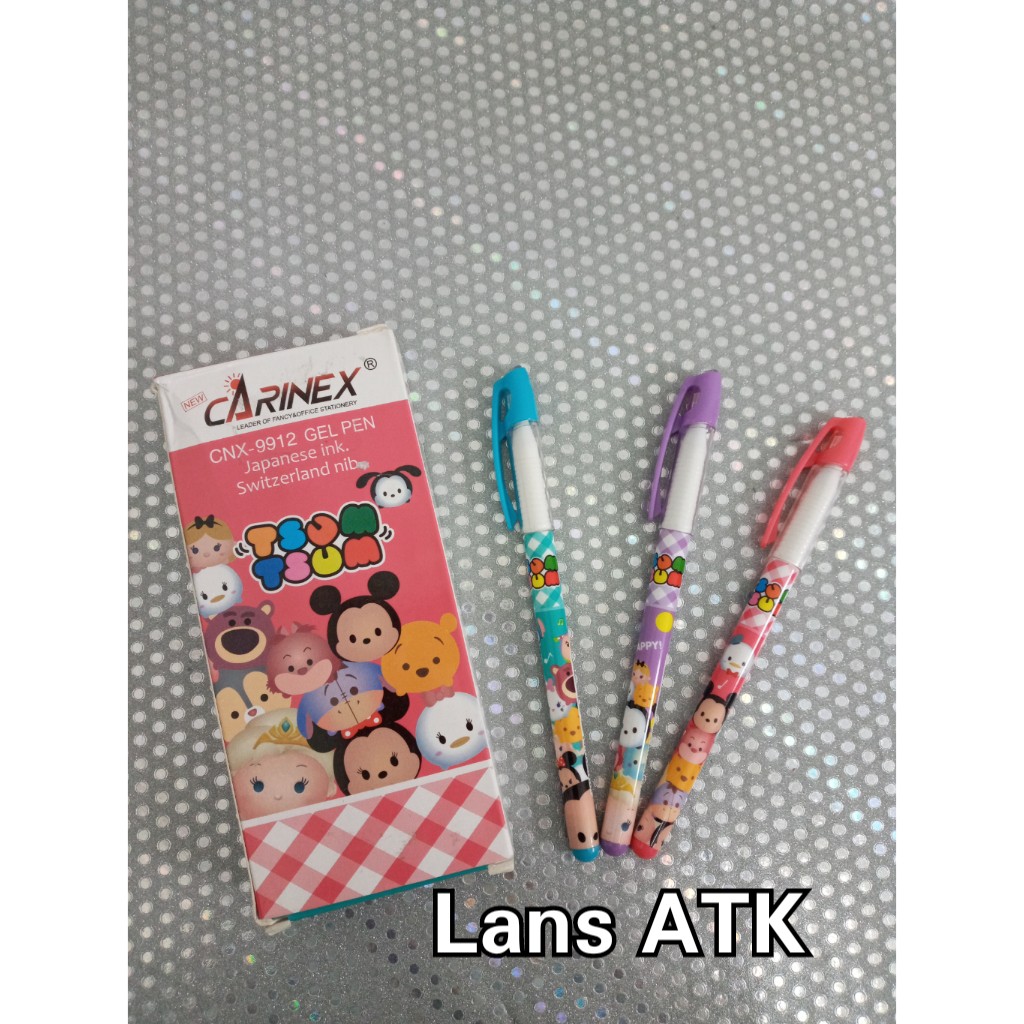 

Pulpen - Ballpoint Gel Carinex Tsum-tsum 9912 /pcs