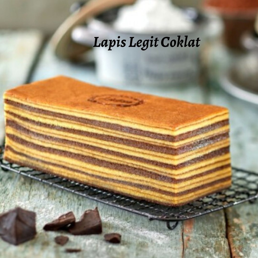 

Kue Lapis Legit Coklat Premium Moist dengan Resep Kuno