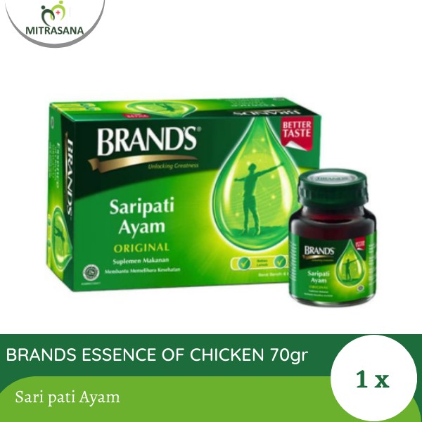 Brand's Essence Of Chicken 70gr Saripati Ayam/America Gingseng