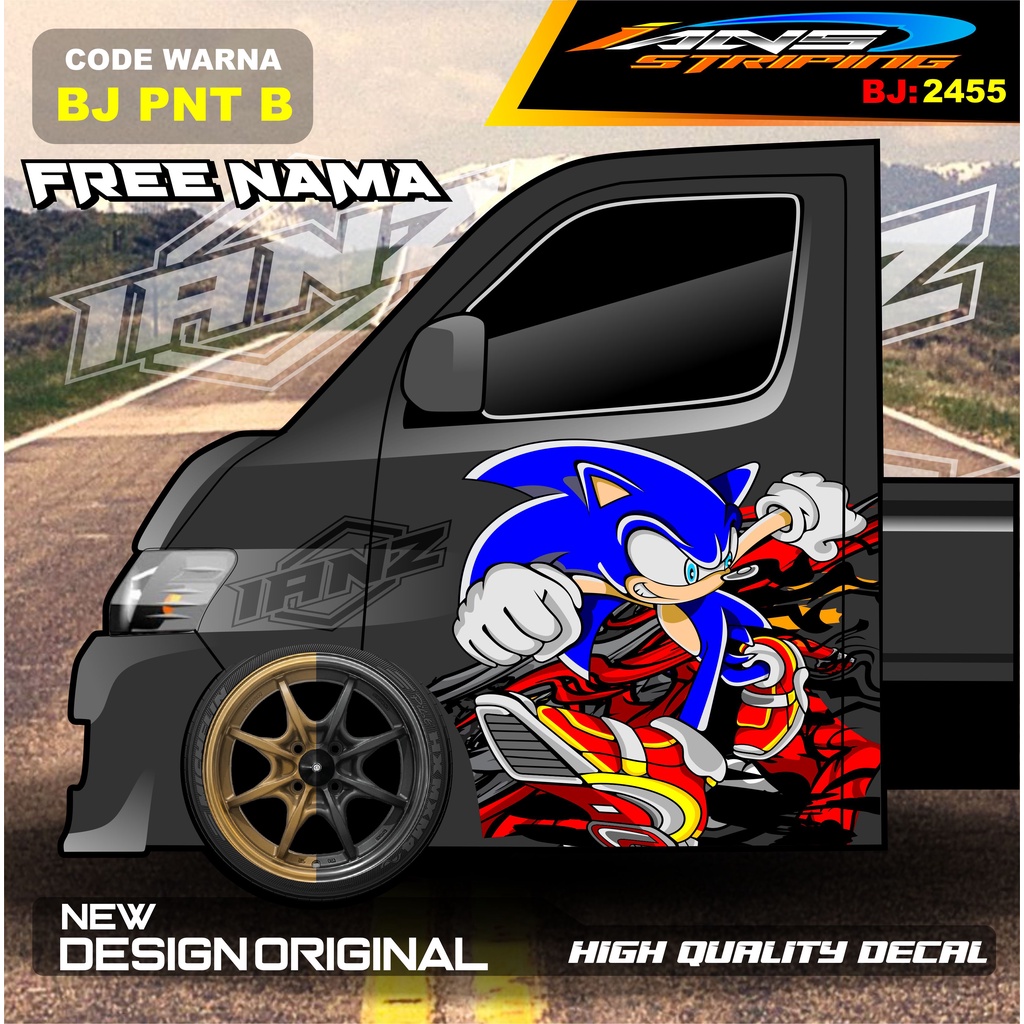 STICKER PINTU PICK UP GRANMAX / DECAL STIKER PINTU MOBIL CARRY L300 / STIKER PINTU PICK UP / STIKER MOBIL