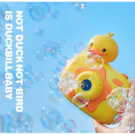 Bubble Camera Duck mainan buble bebek lucu