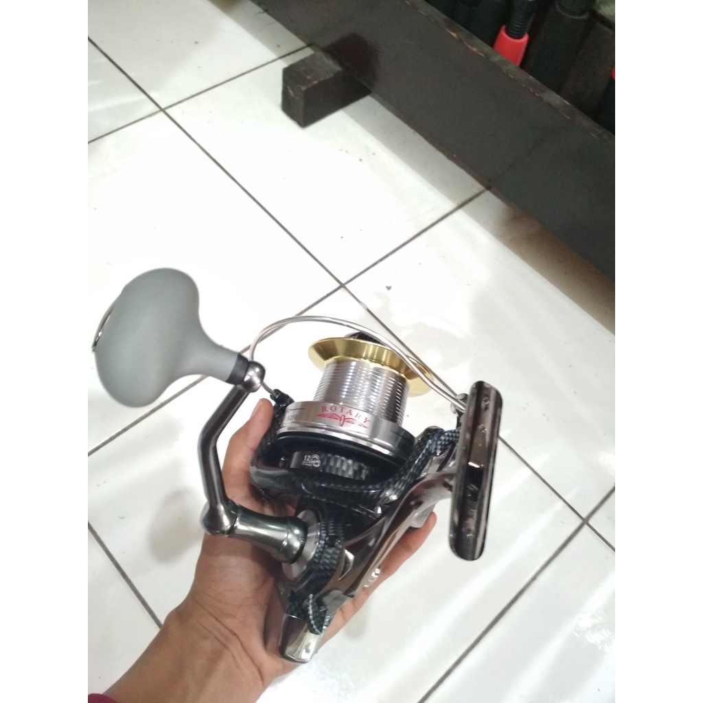 Reel Pancing  Long Cast Rotary Ldg Ukuran 11000 Reel Laut 13 BB Ukuran Besar Body Metal Spool Panjan