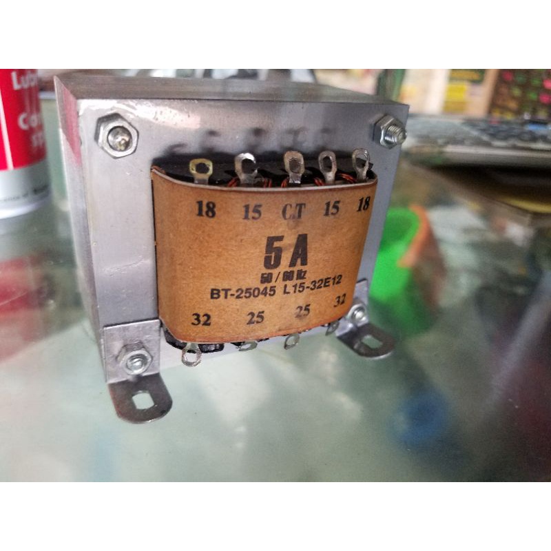 TRAFO TRAVO 5A BIG CT 32V