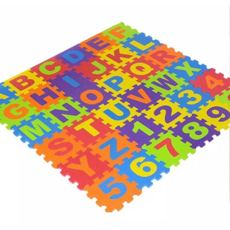 Matras Alas Lantai Karpet Puzzle Evamat Unimats - ABJAD MINI